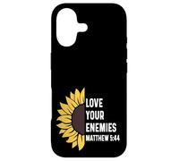 Matthieu 5:44 5 44 Dieu Jésus Croix Chrétienne Amour Ennemis Coque pour iPhone 17