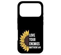 Matthieu 5:44 5 44 Dieu Jésus Croix Chrétienne Amour Ennemis Coque pour iPhone 17 Pro