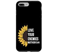 Matthieu 5:44 5 44 Dieu Jésus Croix Chrétienne Amour Ennemis Coque pour iPhone 7 Plus/8 Plus
