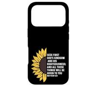 Matthieu 6:33 6 33 Dieu Jésus Cherche la Justice du Royaume Coque pour iPhone 17 Pro