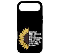 Matthieu 6:33 6 33 Dieu Jésus Cherche la Justice du Royaume Coque pour iPhone Air
