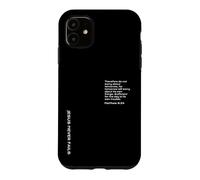 Matthieu 6:34, JNF, Ne t'inquiète Pas pour Demain, Christian Coque pour iPhone 11