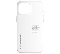 Matthieu 6:34, JNF, Ne t'inquiète Pas pour Demain, Christian Coque pour iPhone 16 Pro Max