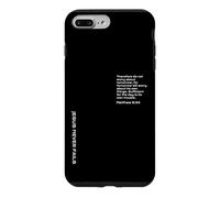 Matthieu 6:34, JNF, Ne t'inquiète Pas pour Demain, Christian Coque pour iPhone 7 Plus/8 Plus