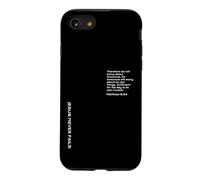 Matthieu 6:34, JNF, Ne t'inquiète Pas pour Demain, Christian Coque pour iPhone SE (2020) / 7/8