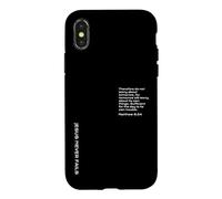 Matthieu 6:34, JNF, Ne t'inquiète Pas pour Demain, Christian Coque pour iPhone X/XS