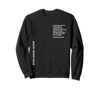 Matthieu 6:34, JNF, Ne t'inquiète Pas pour Demain, Christian Sweatshirt
