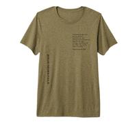Matthieu 6:34, JNF, Ne t'inquiète Pas pour Demain, Christian T-Shirt Haut de Gamme