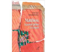 Matthieu, la parole pleine a craquer - matthieu 1-7, traduction et lectio divina - David-Marc D'Hamonville - Cerf - broché - Livre