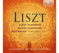 Mattia Ometto - Liszt: Faust Symphony; Dante Symphony; Beethoven: Symphony No. 9 [Compact Discs]