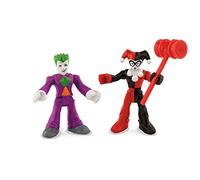 Mattle DRN34 - Figurine Batman Super Friends - Le Joker & Harley Quinn