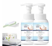 Mattress Cleaner Stain Remover,Nettoyant Matelas A Sec,DéTachant Matelas,Ettoyant Tissu Canapé,NéTtoyant Puissant Pour MatéLas Jaune,éLimine MêMe Les Vieilles Taches Sans Effort(2)