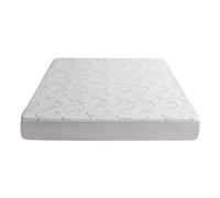 Mattress Cover - Soft Fiber with Anti-Leak Skin-Friendly Design, High-Temp Resistant Mattress Protector Cover | Bedding Solution for Home Dorm Hotel Restaurant Apartment Business