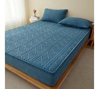 Mattress Padfy Pocket de Poche Profonde Housse de Matelas Matelas Matelas Matelas Matelas Matelas Matelas en Matelas ajusté Couverture de Matelas avec de la Poche Profonde jusqu'à 6-18 Pouces