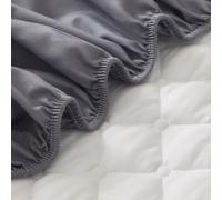 Mattress Protecteur Coton Mattret-Matelas matelassé Le Couvercle de Matelas agisse comme Une Feuille ajustée Un Couvercle de lit, des Lits appropriés, du Rose Vif, Fullxl 54x80 Pouces