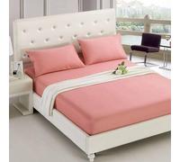Mattress Protecteur Couvre-draps ajusté Couleur de Couleur Coton Brackage Couvrette de Matelas en Brosse