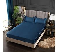 Mattress Protecteur Satin Elastic Adapted Bandes élastiques pour la Plaque de lit Litteur de Feuille Confortable Pas de taie d'oreiller, 3180x200x25cm