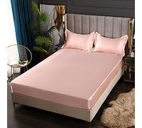 Mattress Protecteur Satin Elastic ajusté Bandes élastiques pour Le Drap de lit Litteur de Feuille Confortable Pas de taie d'oreiller, 7120x200x25cm