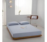 Mattress Protector Coton Fichet Feet Mattress Couvercle avec draps de lit Monochrome de Bande élastique, 9 180x200x25cm 1pc