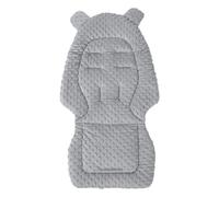 MATTURE DE Poussette - Doublure en coton réversible | Coussin d'insertion pour bébé épaissie | Coussin de confort respirant pour poussette | Couvercle de sécurité pour transport en voiture