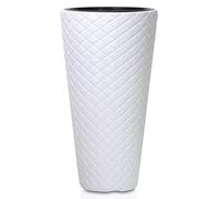 Prosperplast Jardinière MATUBA 57L SLIM avec réservoir 400x400x780 mm Blanc