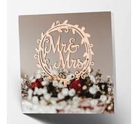 Maturi Carte de voeux vierge Mr & Mrs