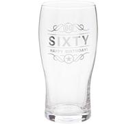 Maturi Verre à bière 60ème anniversaire - 570 ml, Silver