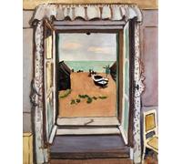 Matvsd Kohecs Henri Matisse Toile Art Mural Fenêtre Ouverte, Etretat Impressions Abstrait Henri Matisse Affiche et Peinture Pour La Maison Photo Décor 30x45cmx1 Sans Cadre