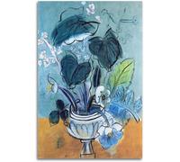 Matvsd Kohecs Nature morte de Raoul Dufy Peinture sur toile Art mural de paysage vintage Affiche et tirages de Raoul Dufy pour la décoration de bureau Image 40x65cmx1 sans cadre