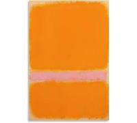 Matvsd Kohecs Peinture sur toile Mark Rothko Mark Rothko 《Bleu et noir 》Affichage esthétique d’art mural Tirages d’exposition pour décoration intérieure Image 30x40cmx1 sans cadre