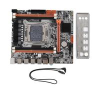 MATX X99H Chipset M ATX Motherboard, LGA 2011v3 V4 DDR4 2666, 128G, NVME, Condensateurs Solides, Construction de PCB Métallique