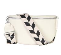MATY FASHION Sac Banane Élégant pour Femme - Sac à Bandoulière avec Sangle Réglable - 25, Beige, S / 23 x 14 x 7 cm