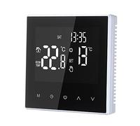 Matybobe 16a Thermostat de Chauffage au Sol contrôleur de température numérique Cycle hebdomadaire Chauffage électrique programmable-Thermostat d’Environnement pour la Maison,l’école, Le Bureau