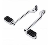 Matybobe 2 Pièces Levier de Vitesse Pointe Argent pour Touring Electra