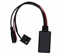 Matybobe Adaptateur AUX Voiture avec Microphone pour Appels Mains Libres,
