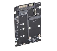 Matybobe Adaptateur de Disque Dur 2 en 1 Mini M.2 NGFF et MSATA SSD vers 3.0, Carte de Conversion, Installation Stable et Ferme pour Système D'exploitation Compatible