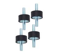 Matybobe Amortisseur de Choc de Pompe Compresseur d'air D'amortissement Vibration Bâti en Caoutchouc pour des équipements D'instrument Moteur