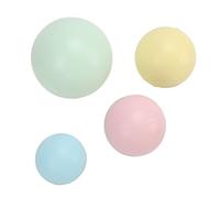 Matybobe Balles D'exercice pour les Mains 4 Pièces pour le Renforcement des Doigts et L'entraînement de la Préhension, Idéales les Athlètes et Musiciens, en éponge Douce