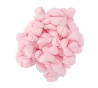 Matybobe Boule de Coton pour Hamster Syrien, Literie Douce pour Chinchilla, Boules de Coton Chaudes et Ventilées, 1 Sac (Rose)