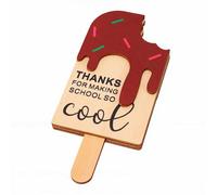 Matybobe Cadeau Enseignant Porte-Carte Cadeau Plaque en Bois