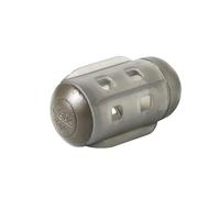 Matybobe Cage D'appât de Pêche Cage D'appât Tournante d'alimentation Ouvrable Creuse Perforée Ouverture Variable Poids en Métal Boucle de Forme 8 pour Le Lancer Longu (A2506-35G)