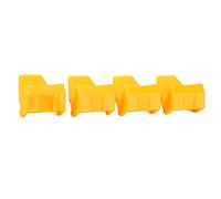 Matybobe Changeur de Pneus Clamping Jaw Protector Plastic Wellow Wheel Rim Guard Set Tire Changer Garage Atelier