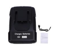 Matybobe Chargeur de Batterie 18 V, Chargeur de Batterie Rechange, D'outils sans Fil, Indicateur LED 42 W 2,0 A, Double Chimique avec Protection Multiple pour (Prise UE 250V)