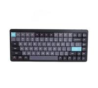 Matybobe Clavier Mécanique Fil Slim Design Disphe Profile Dayout RVB Light Effet (GY-Noir)