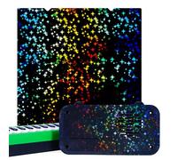 Matybobe Double Face PET ''Étoiles'' Plate-Forme Conseil pour K1 Ender-3 V3 Plus 3D Imprimante 315 * 310mm Brillant PET PEI Surface