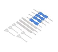 Matybobe Ensemble D'Outils en Acier Inoxydable 12 Pièces, Outils Manuels Polyvalents à Usage D'urgence pour les Pompiers, les Policiers EMS