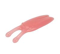 Matybobe Grattoir à Nez à Pont Haut, Masseur de Nez, Réduction Alar Gua Sha, Outil pour Réduire les Poches de Forme (Rose)
