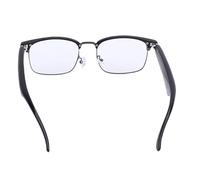 Matybobe Lunettes de Traduction AI Intelligentes, 150 Langues, Lumière Bleue, Empêche la Commande Vocale, Réunion, Voyage, pour Hommes et Femmes