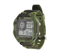 Matybobe Montre Numérique étanche, Chronographe Multifonction Lumineux pour Utilisation en Extérieur, épaisseur 16.7mm (Vert OD)