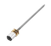 Matybobe Moteur à Engrenages CC Moteur de Réduction N20 avec Arbre M4 X | Engrenage Métallique à Faible Bruit, 6V 12V, pour Ascenseurs, Trains D'atterrissage, Bras Mécaniques, Jouets électroniques,